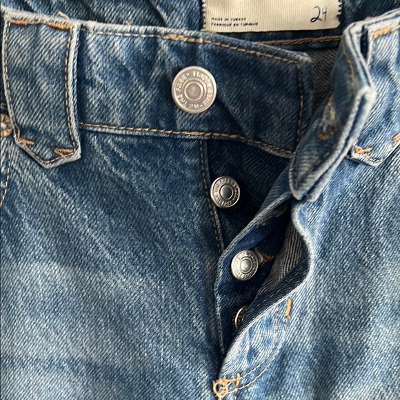 free people CRVY High-Rise Straight Jeans - Picture 8 of 14